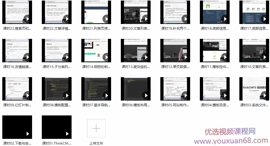 ThinkCMF 5 视频教程 前端模版制作,课程,视频,教程,第2张 ThinkCMF 5 视频教程 前端模版制作,课程,视频,教程,第2张