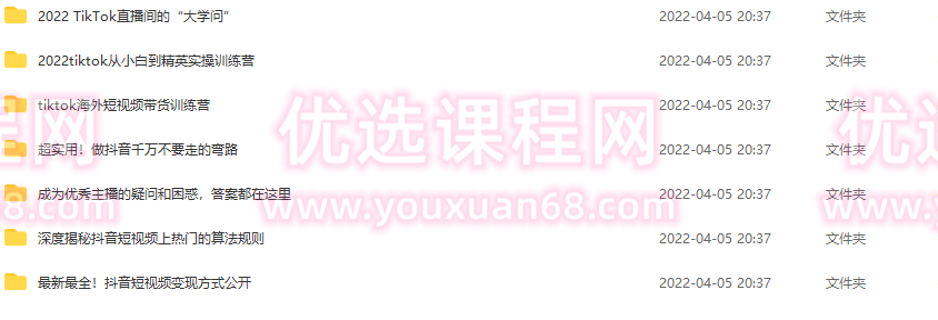 Seven漆:国内&amp;amp;TIKTOK短视频直播训练营，全球直播带货的风口赶紧乘风掘金,课程,视频,第2张