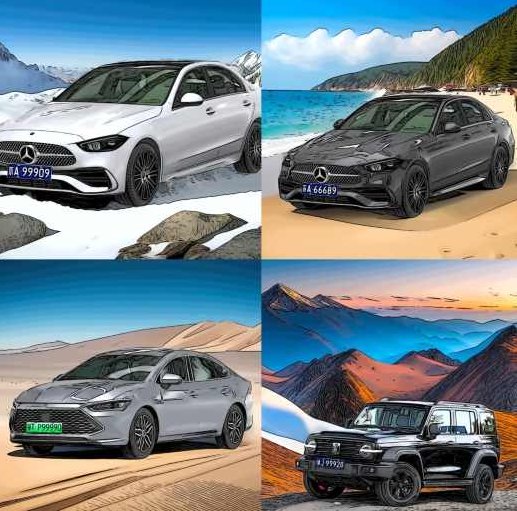 ai画车2.0玩法半年搞10+w详细玩法拆解【揭秘】,教程,制作,揭秘,第2张