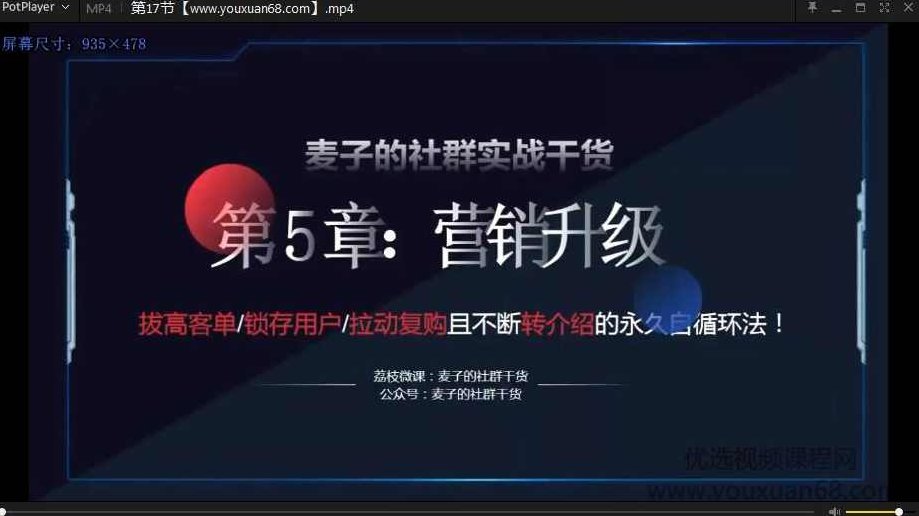 麦子老师社群运营架构与管理技巧软文广告实战课程,课程,视频,教程,第1张 麦子老师社群运营架构与管理技巧软文广告实战课程,课程,视频,教程,第1张