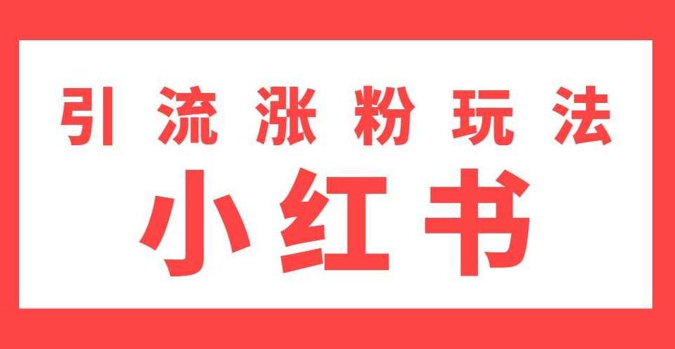 雨果：不用写文章，不用拍照片，小红书另类引流涨粉玩法（视频课程）,课程,视频,视频课程,第2张