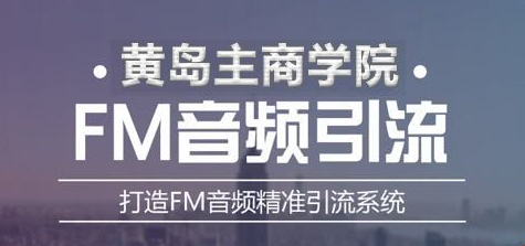 黄岛主《FM音频引流特训营1.0》亲身操作每天30-50量，转化超级高,课程,视频,抖音,第1张