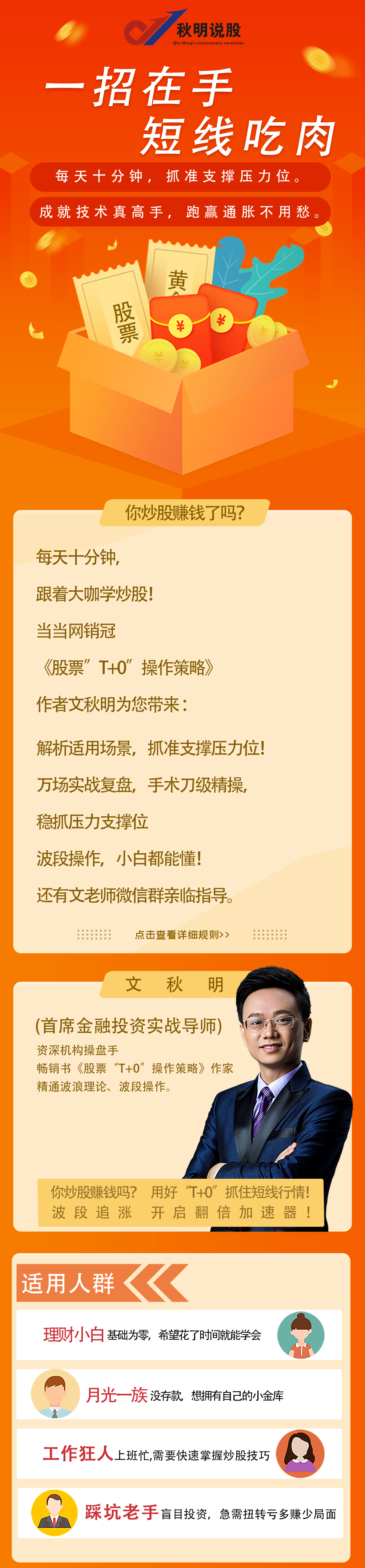 【秋明说股】文秋明波段高手实战班,课程,教程,掌握,第2张 【秋明说股】文秋明波段高手实战班,课程,教程,掌握,第2张