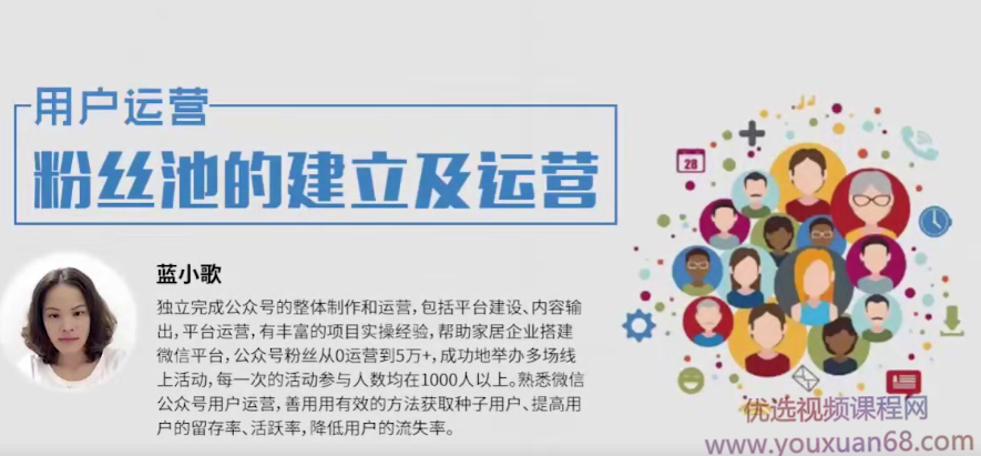 互联网用户运营丨粉丝池的建立与运营你今天涨粉了吗,课程,掌握,价值,第1张