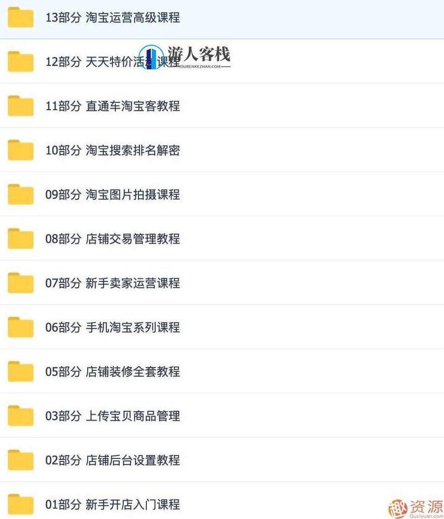 淘宝运营教程新手开店零基础视觉设计在线培训直播课程,课程,零基础,直播课,第2张