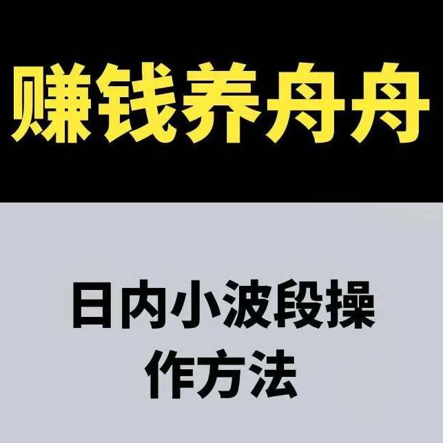 赚钱养舟舟 日内小波段操作方法 期货课程,课程,赚钱,操作方法,第1张 赚钱养舟舟 日内小波段操作方法 期货课程,课程,赚钱,操作方法,第1张
