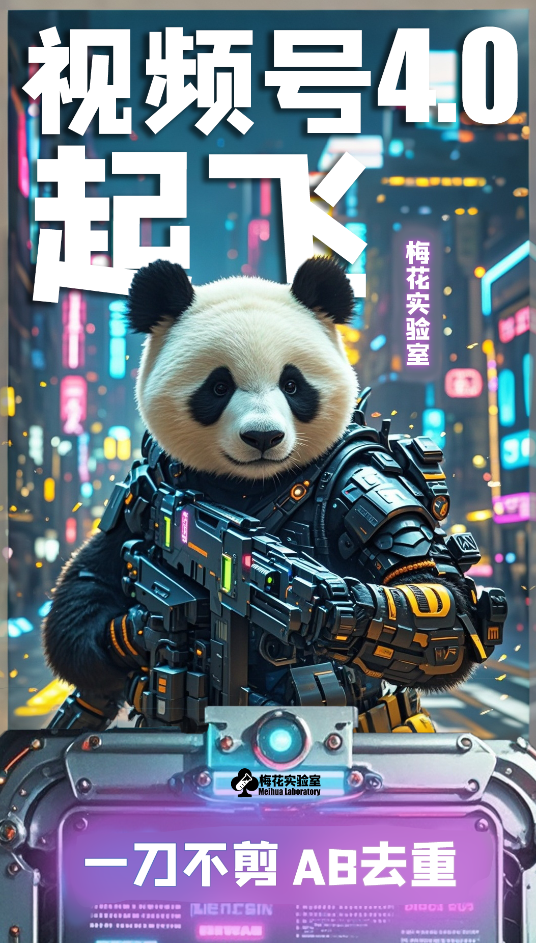 梅花实验窒微信视频号连怼玩法技巧起飞4.0一键AB破解版【项目拆解】,视频,视频号,项目拆解,第2张