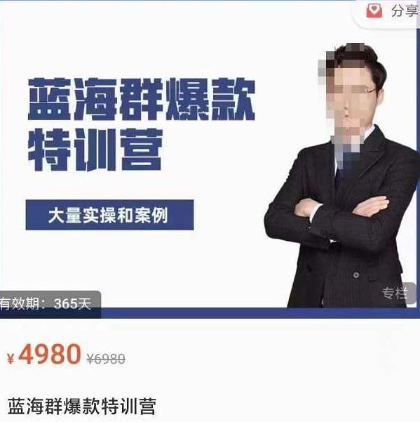 无招店群·蓝海群爆款特训营，大量实操和案例,课程,2022,讲解,第1张