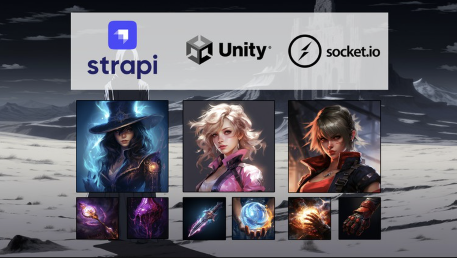 使用Unity, NodeJS, Strapi和TypeScript创建一个在线游戏,课程,基础,制作,第1张