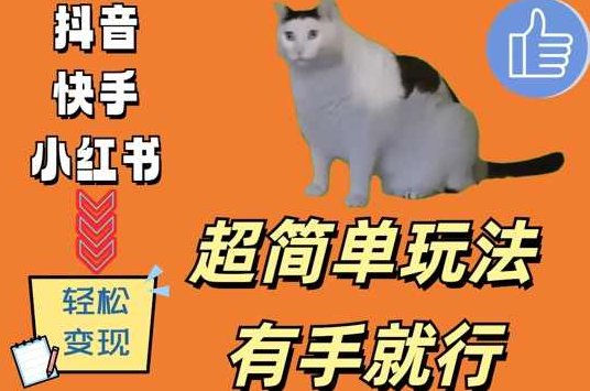 超简单玩法,有手就行,靠猫咪视频日入500+【项目拆解】,视频,项目拆解,魅力,第1张 超简单玩法,有手就行,靠猫咪视频日入500+【项目拆解】,视频,项目拆解,魅力,第1张