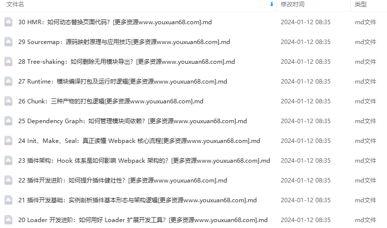 Webpack5核心原理与应用实践,课程,基础,掌握,第2张