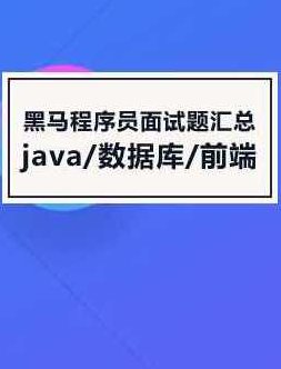 黑马Java面试专题课2021年7月版,课程,基础,设计,第1张