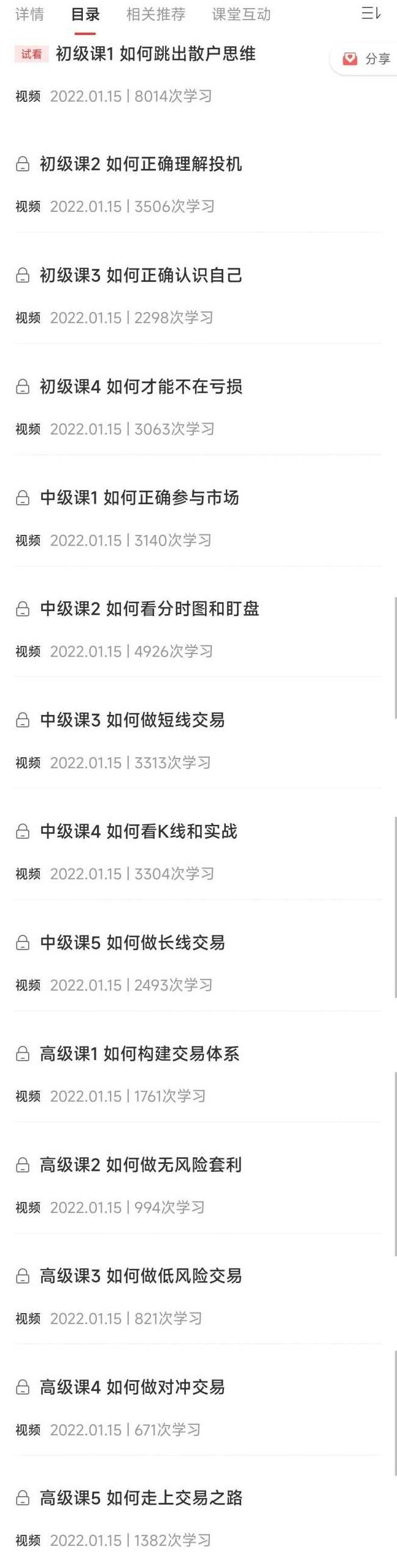 交易之路视频版（初中高级）,课程,视频,教程,第2张