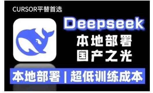 2025年deepseek R1 大型模型本地安装部署(文件+教程)本地部署,超低训练成本,课程,视频,教程,第1张 2025年deepseek R1 大型模型本地安装部署(文件+教程)本地部署,超低训练成本,课程,视频,教程,第1张