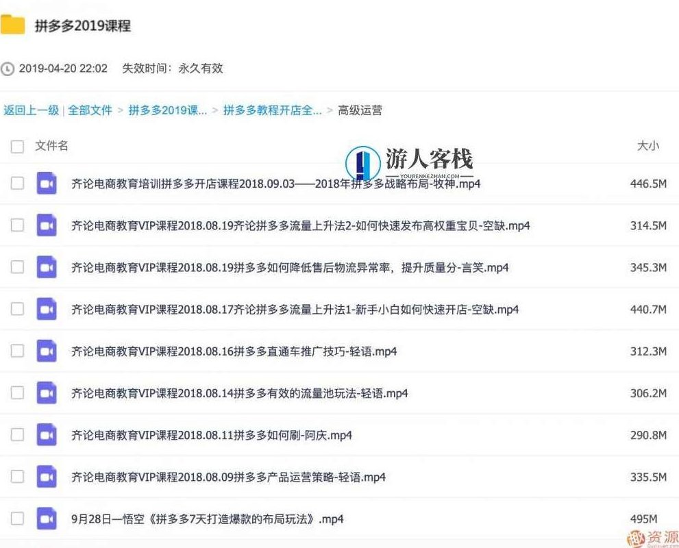 2019新手零基础拼多多开店流程视频，拼多多运营教程视频2019新手零基础拼多多开店全套视频教程 装修推广运营,视频,视频教程,零基础,第4张