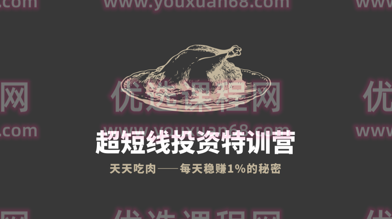 帅老板的趋势投资课（初级班）,课程,第1张