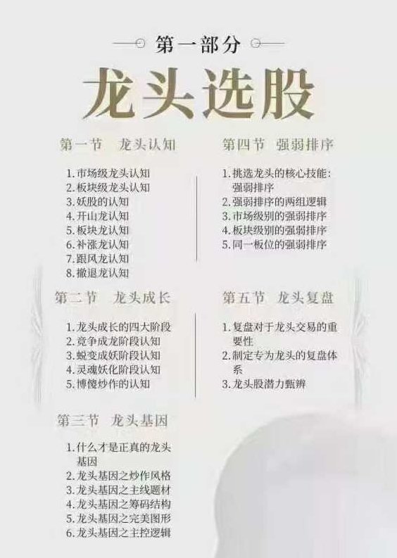 今日头条A股龙骑士-龙头选股交易系统,课程,基础,第2张 今日头条A股龙骑士-龙头选股交易系统,课程,基础,第2张