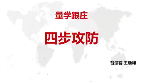 量学云讲堂智量客王晓利 量学波段操盘系统 第14期,课程,视频,量学,第1张