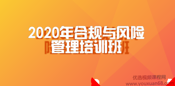 2020年公司合规与风险管理培训班【完结】,课程,培训,完结,第1张
