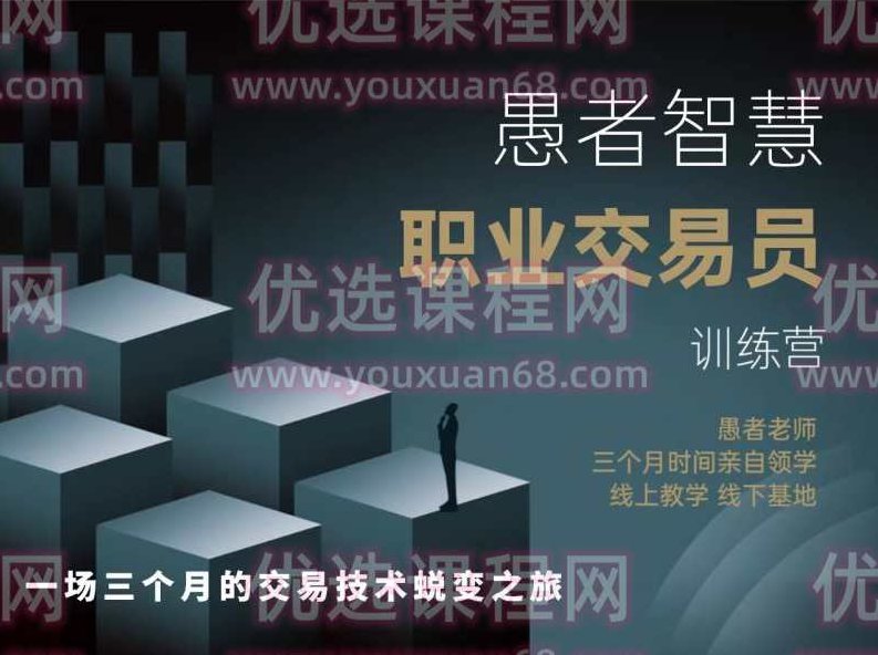 【期货课程】愚者智慧《职业交易员训练营》一期,课程,培训,2022,第1张