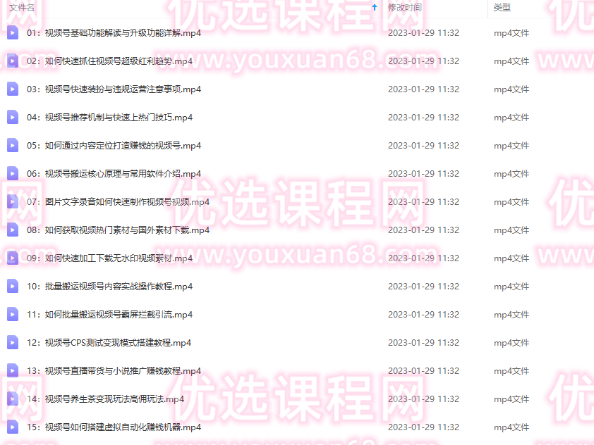 视频号批量搬运实战操作运营赚钱教程，傻瓜式批量制作高质量内容【附视频教程+PPT】,视频,教程,制作,第2张