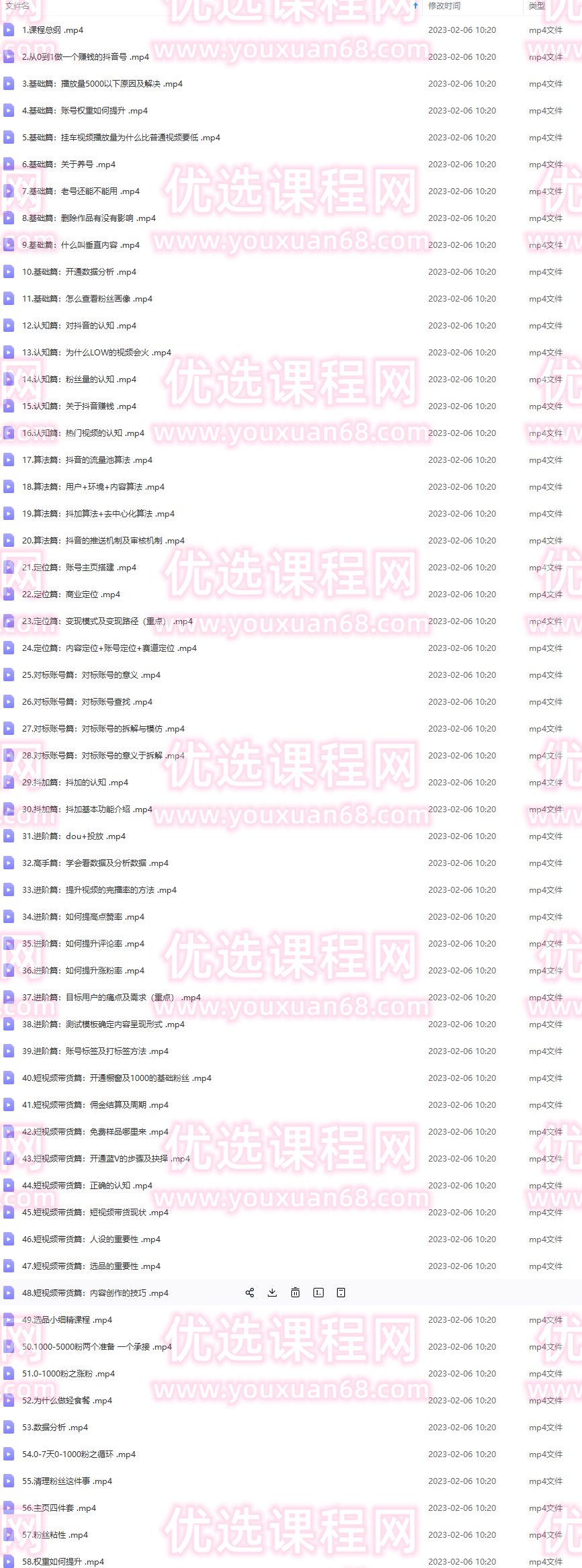 K哥·轻餐饮品类短视频陪跑课（尊享版），包括：基础篇、认知篇、算法篇、定位篇、对标账号篇等,课程,视频,基础,第2张