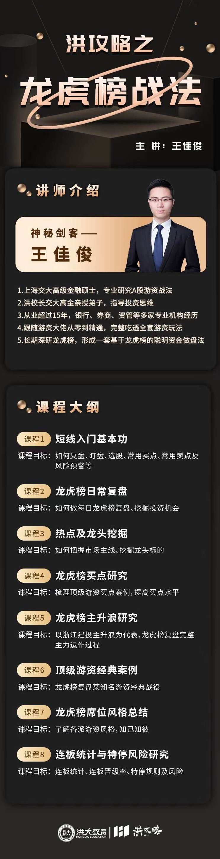 洪攻略之龙虎榜战法,课程,第2张