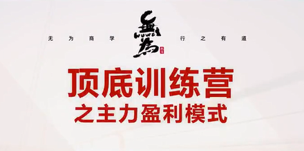 无为：抄底逃顶实战训练营,课程,第1张