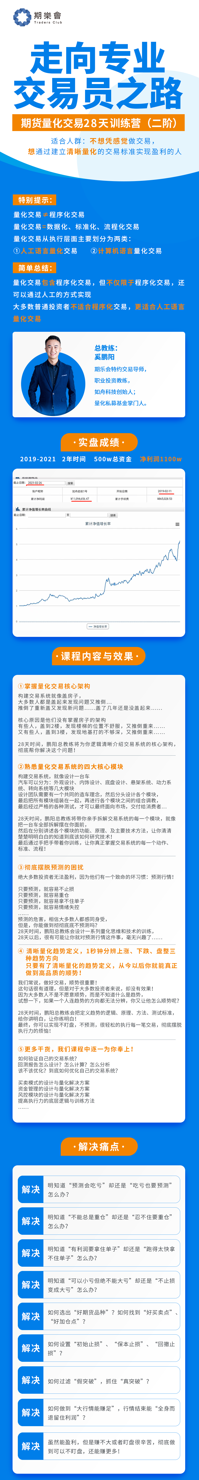 赢乐交易学堂：“走向专业交易员之路”期货量化交易28天训练营（二阶）,课程,第2张