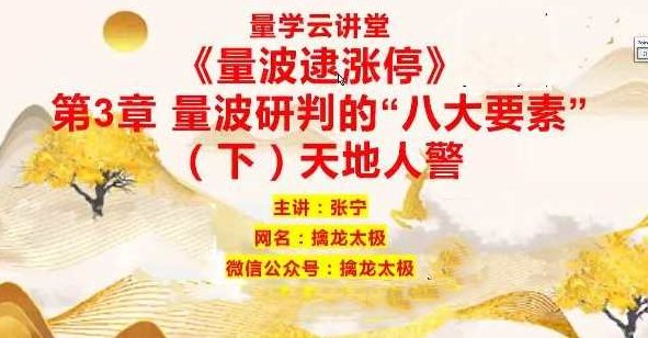 量学云讲堂  张宁基训第29期视频课程正课收评系统课+指标  共80视频,课程,视频,第1张