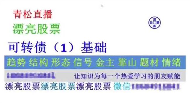 高青松 可转债、ETF、国债 7视频,课程,视频,基础,第1张