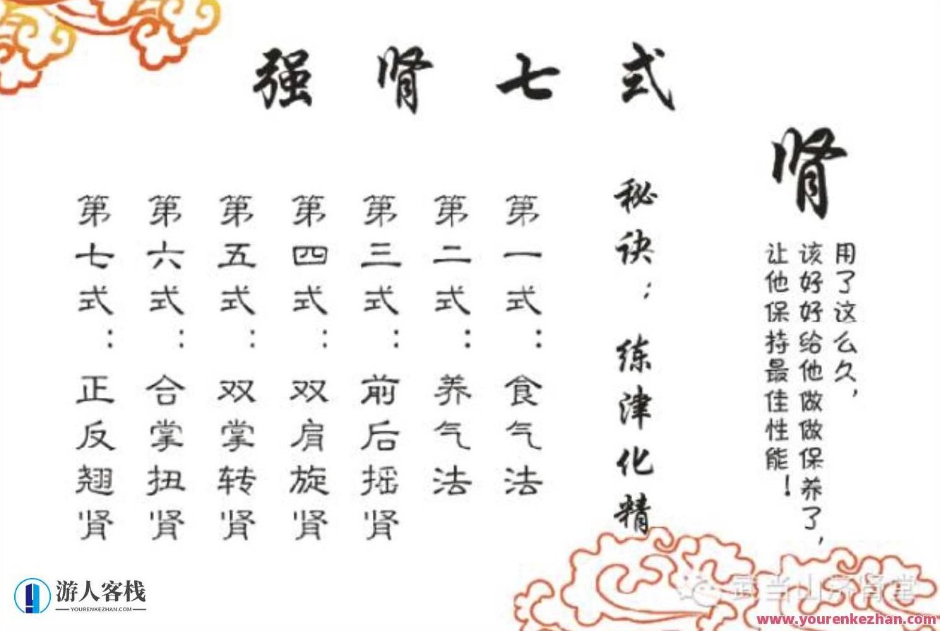 武当山济肾堂强肾七式 百度云盘分享，武当山济肾堂强肾秘技，七式养生攻略,518智库,百度云盘分享,第1张