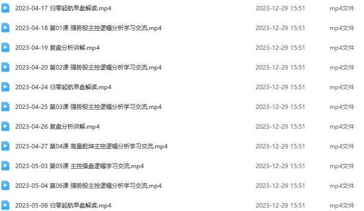 「姜灵海」2023年4-5月第72期量学大讲堂姜灵海-潜龙海道-归零启航主控实战操盘学主课+复盘14视频,课程,视频,讲解,第2张