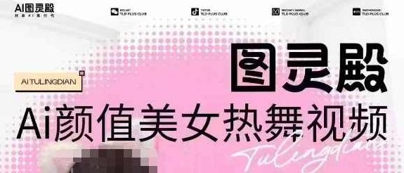 全网首发，原价988图灵殿AI颜值美女热舞视频，云端生图，轻松过原创【揭秘】,课程,视频,教程,第1张