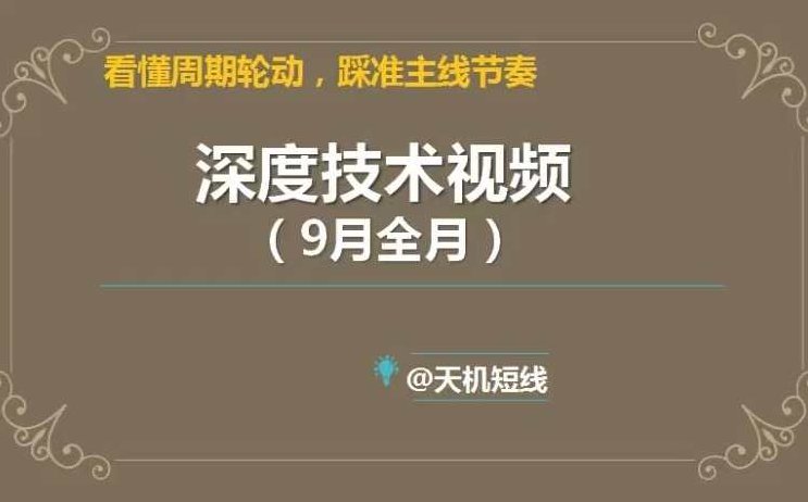 天机短线2023年深度技术视频9月课 看懂周期轮动，踩准主线节奏,课程,视频,策略,第1张