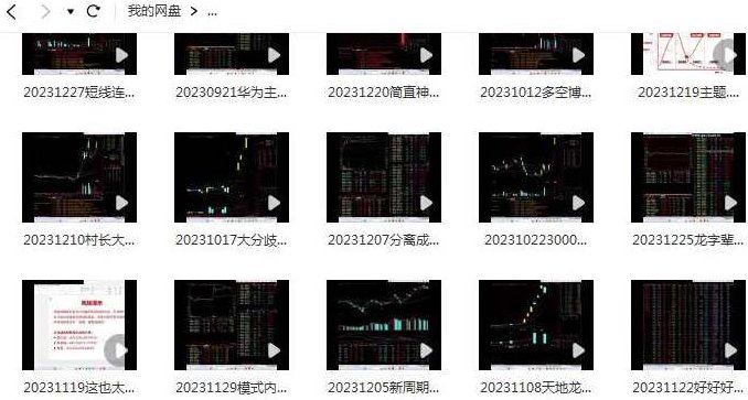 【游资传习录】《游资传习录2023年9月-12月技术视频直播课》,课程,视频,直播课,第1张
