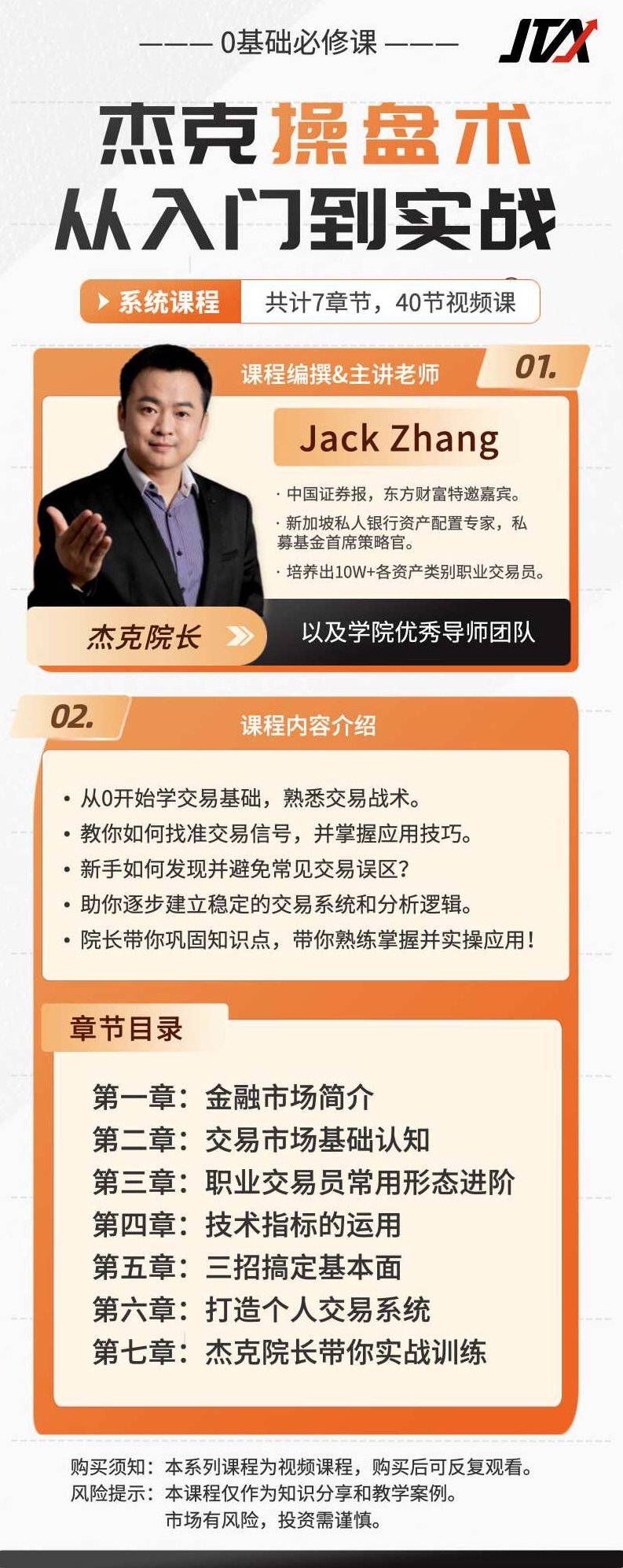 杰克院长杰克操盘术从入门到实战-小白必修课,课程,基础,掌握,第2张 杰克院长杰克操盘术从入门到实战-小白必修课,课程,基础,掌握,第2张