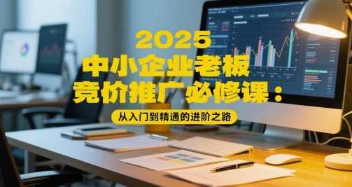 2025中小企业老板竞价推广必修课:从入门到精通的进阶之路,抖音,第1张 2025中小企业老板竞价推广必修课:从入门到精通的进阶之路,抖音,第1张