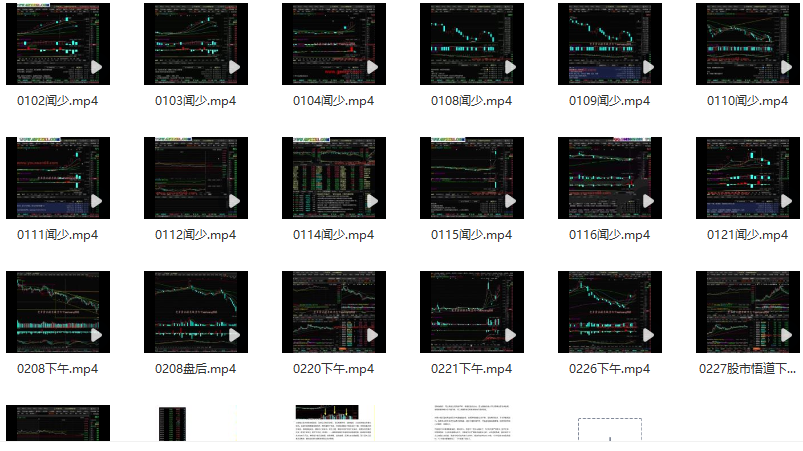 【闻少】淘股吧大V闻少 股市悟道直播课 收集2024年1-2月视频,课程,视频,第1张
