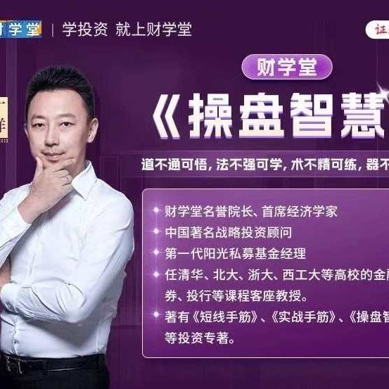 财学堂丁洋老师操盘智慧系统课,课程,研究,揭秘,第1张