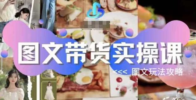 图文带货实操课，图文玩法攻略玩法,课程,视频,教程,第1张