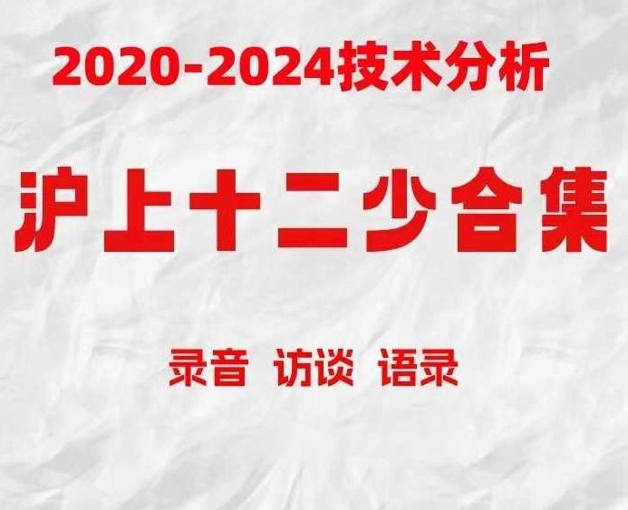 沪上十二少期货培训课程 波段趋势交易2019-2024技术分析 小红圈资料,课程,培训,资料,第1张