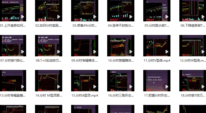 龟股堂《股票T+0实战秘籍》分时做T技巧 共32集,课程,秘籍,股票,第1张