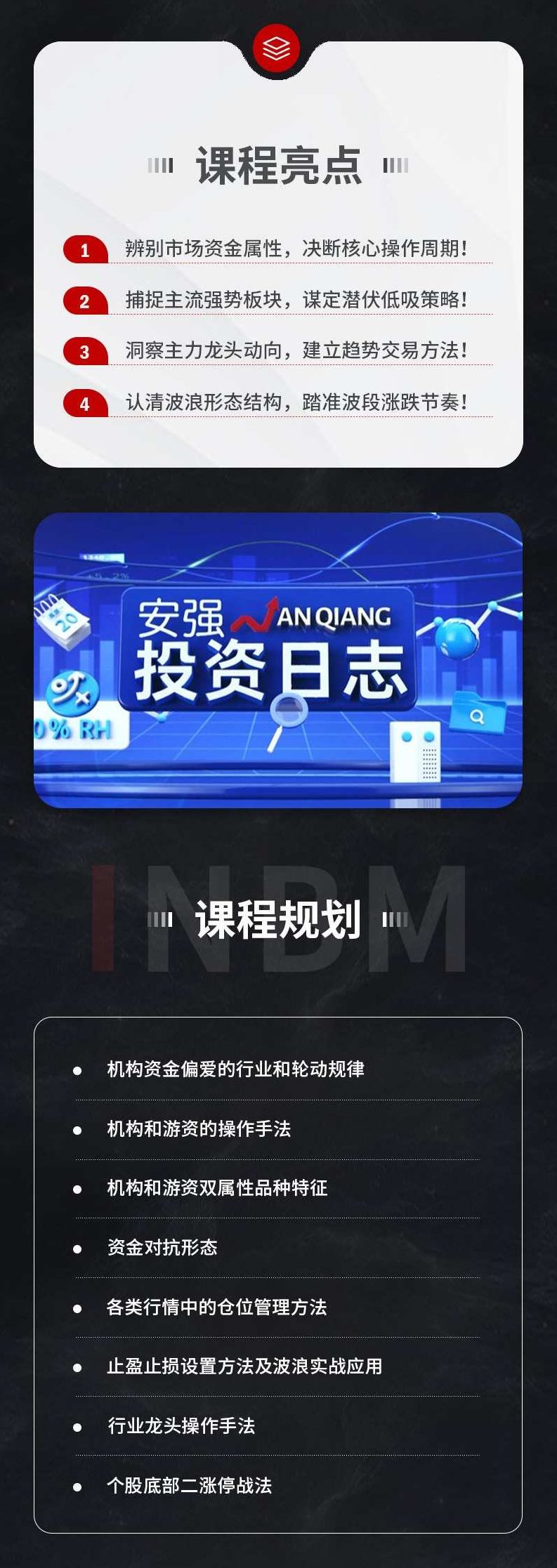 马安强《“强龙战法”四位一体技术分享系列课》,课程,基础,策略,第2张