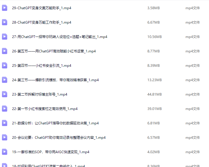 玩转AIGC时代-自媒体运营ai教程，AIGC时代自媒体运营AI教程，玩转自媒体运营，提升影响力,课程,教程,小红书,第2张