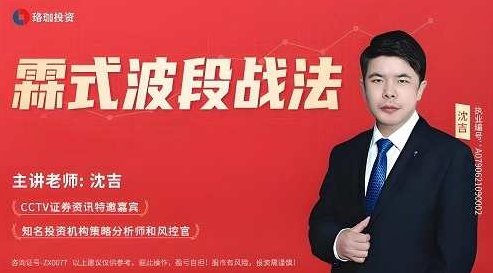 沈吉《零基础学炒股-霖式波段战法》,课程,第1张
