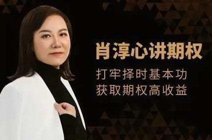 肖淳心期权基础知识系列(中级),课程,基础,策略,第1张