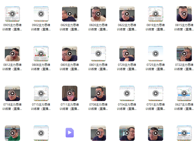 投机大拿：主力思维训练营（直播陪跑）2024.04-09月,课程,训练营,思维,第2张