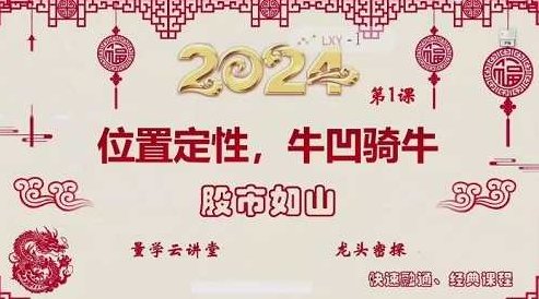 量学云讲堂  龙头密探-仲展 2024年第55期视频课程+盘后 共32视频,课程,视频,第1张
