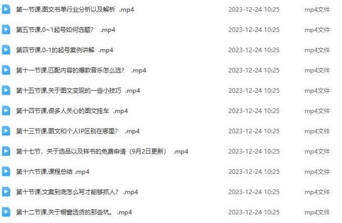 书香满屋2023图文带货，图文起号带货全攻略,课程,第2张